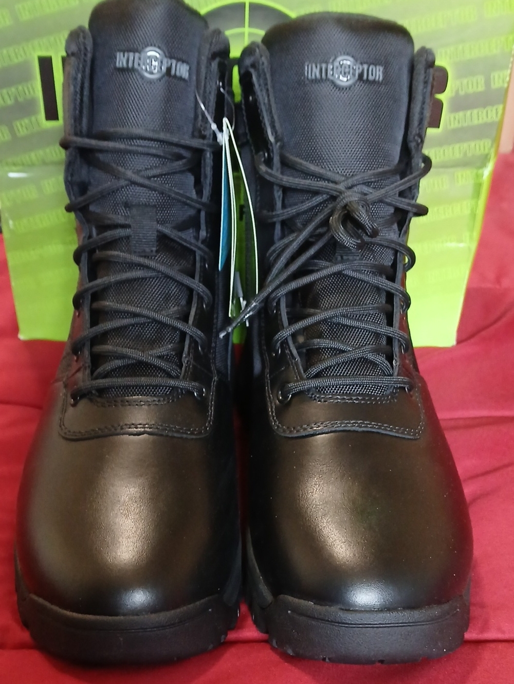 Interceptor Men's 10 Jarret 8" Soft Toe Tactical Boots